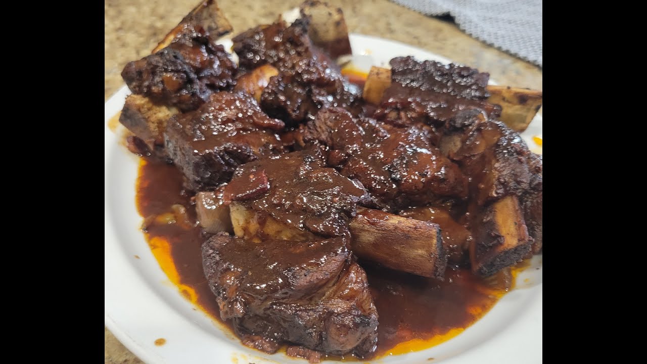 Braised Short Ribs in a Red Wine Reduction