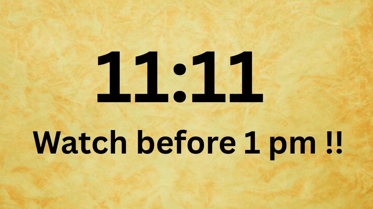 🕊️11:11 Смотрите до 13:00 !!