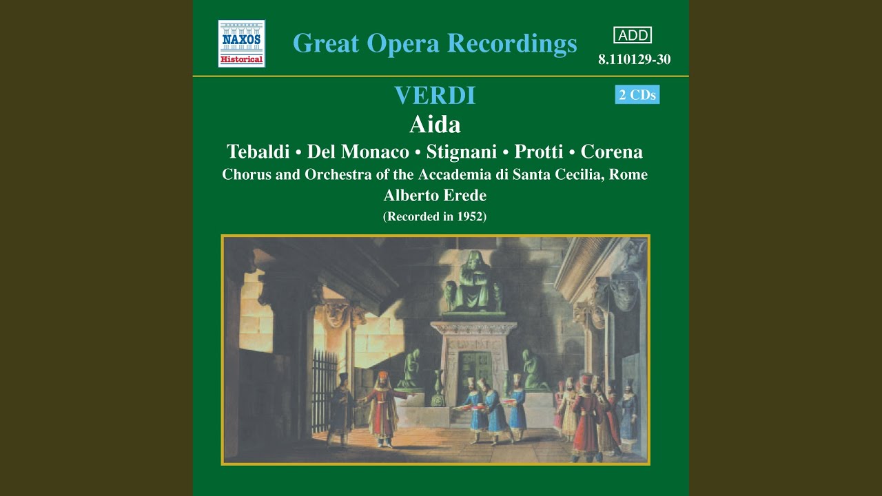 Aida: Act IV, Scene 2: O terra, addio; addio, valle di pianti