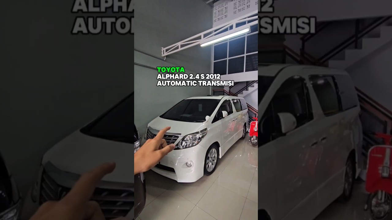 ALPHARD 2012 CUMA 100 JT AN !? 