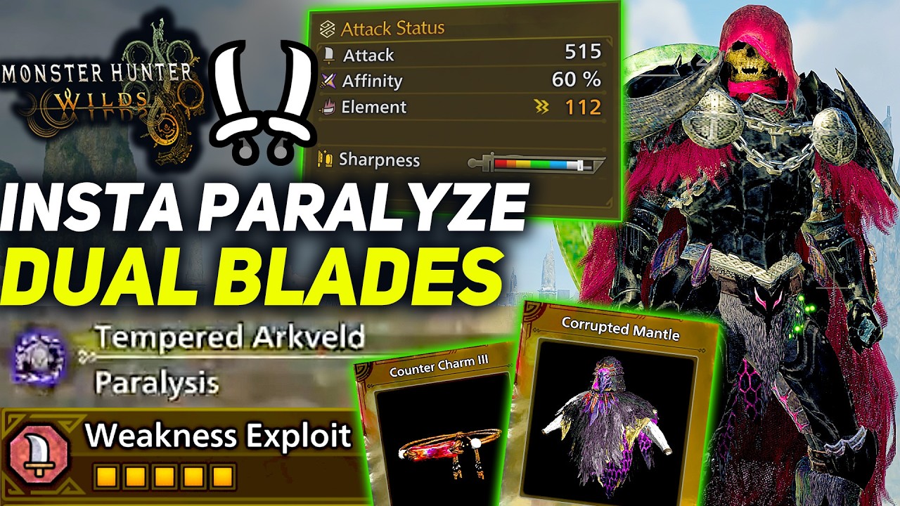 Paralysis Dual Blades are INSANE in Monster Hunter Wilds | @SYROBE
