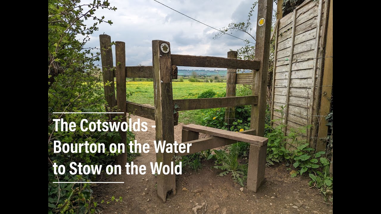 [4K] The Cotswolds: Bourton on the Water to Stow on the Wold Circular Full Silent Hike (2.5 hours+)