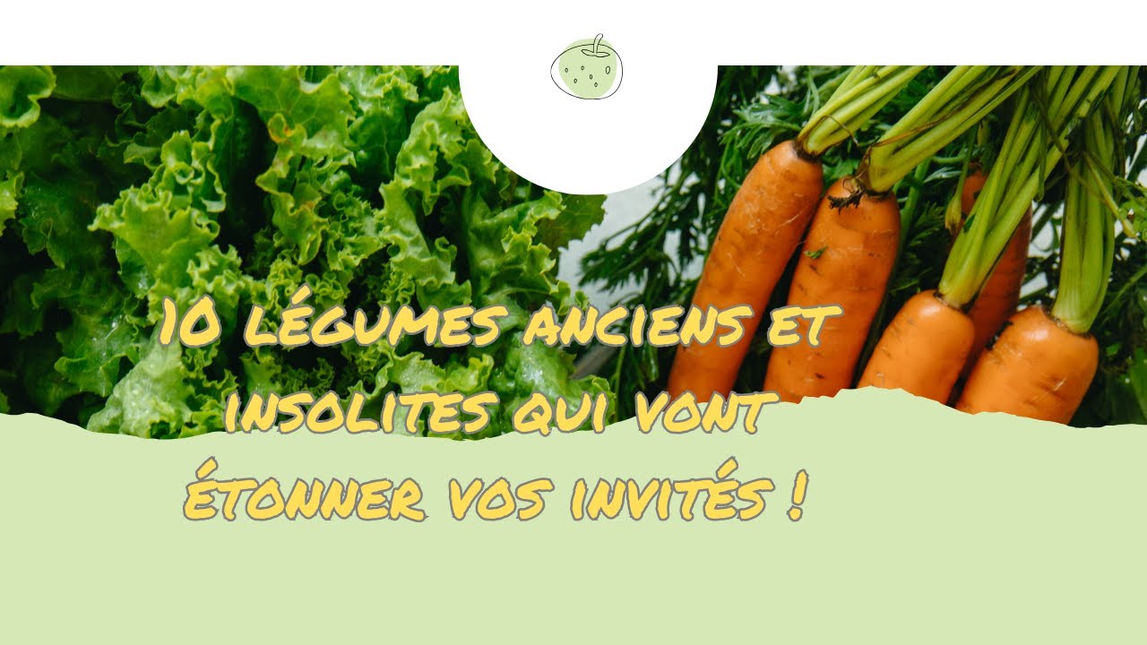 10 l&eacute;gumes anciens et insolites qui vont &eacute;tonner vos invit&eacute;s !
