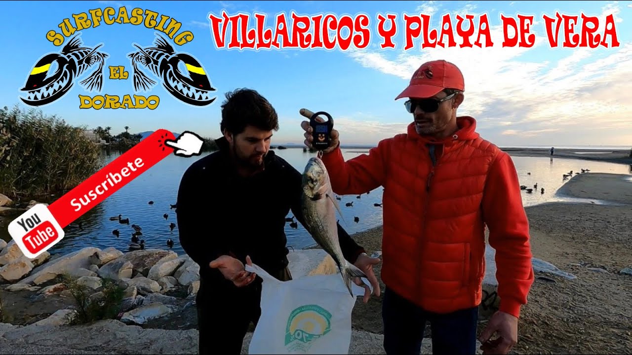 Pescando en Villaricos y  Playa De Vera con el Grupo