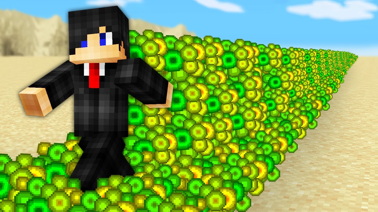 Minecraft, But Everything I Touch turns to XP...