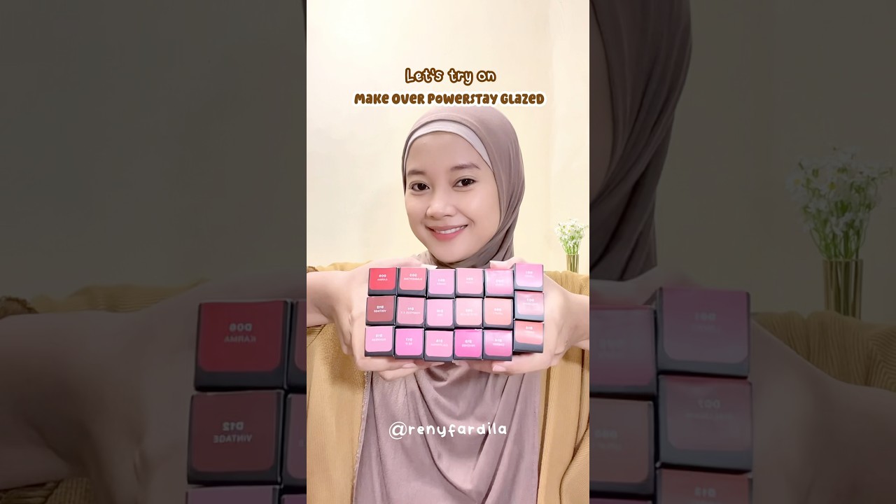 Lets try on make over glazed ❤️ #makeoverglazed #racunshopee