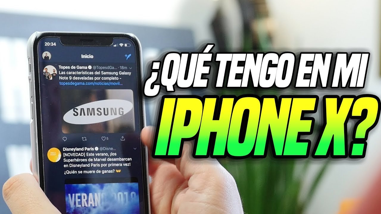 &iquest;Qu&eacute; TENGO en mi IPHONE X? | 2018