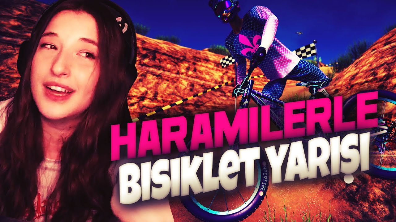 HARAMİLERLE BİSİKLET YARIŞI! | DESCENDERS