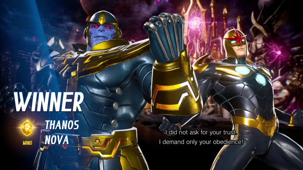 Thanos & Nova Arcade mode | Marvel vs Capcom Infinite