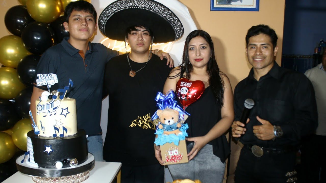 4K MARIACHI EL MORENO CUMPLEAÑOS ANDY