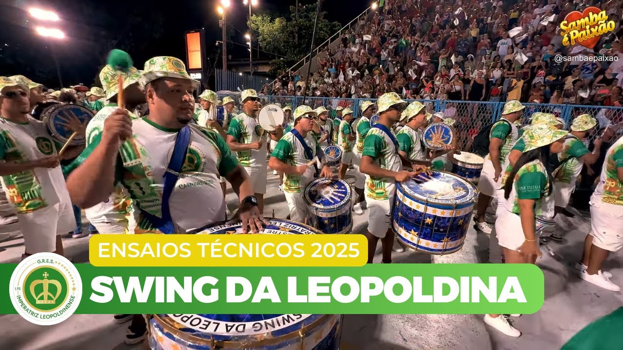 Imperatriz 2025 Ao Vivo | Super Esquenta Bateria Swing da Leopoldina