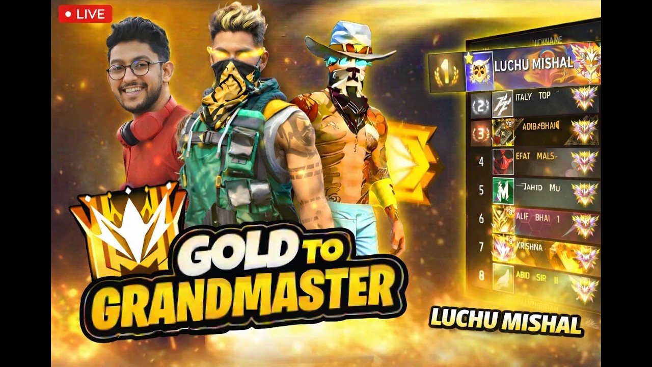 🔴Luchu Mishal Live Now With Rimon vai  #freefire #gamimg #garena