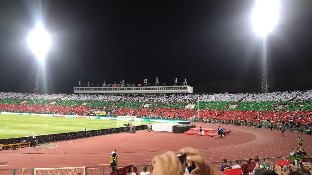 2025 Football Bulgaria National Anthem in Sofia/ワールドカップ欧州予選 ブルガリア代表 国歌斉唱@ソフィア