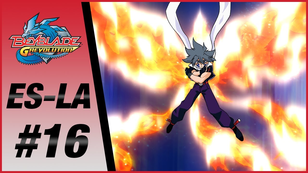 BEYBLADE GREVOLUTION ES-LA Episodio 16: FUEGO Y AGUA