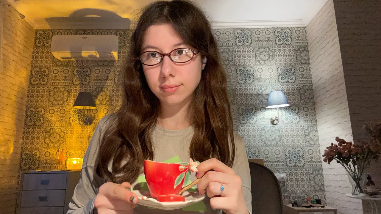 ASMR 🕯️ Comforting Show&Tell (candle sounds, whisper, tapping, poetry reading)