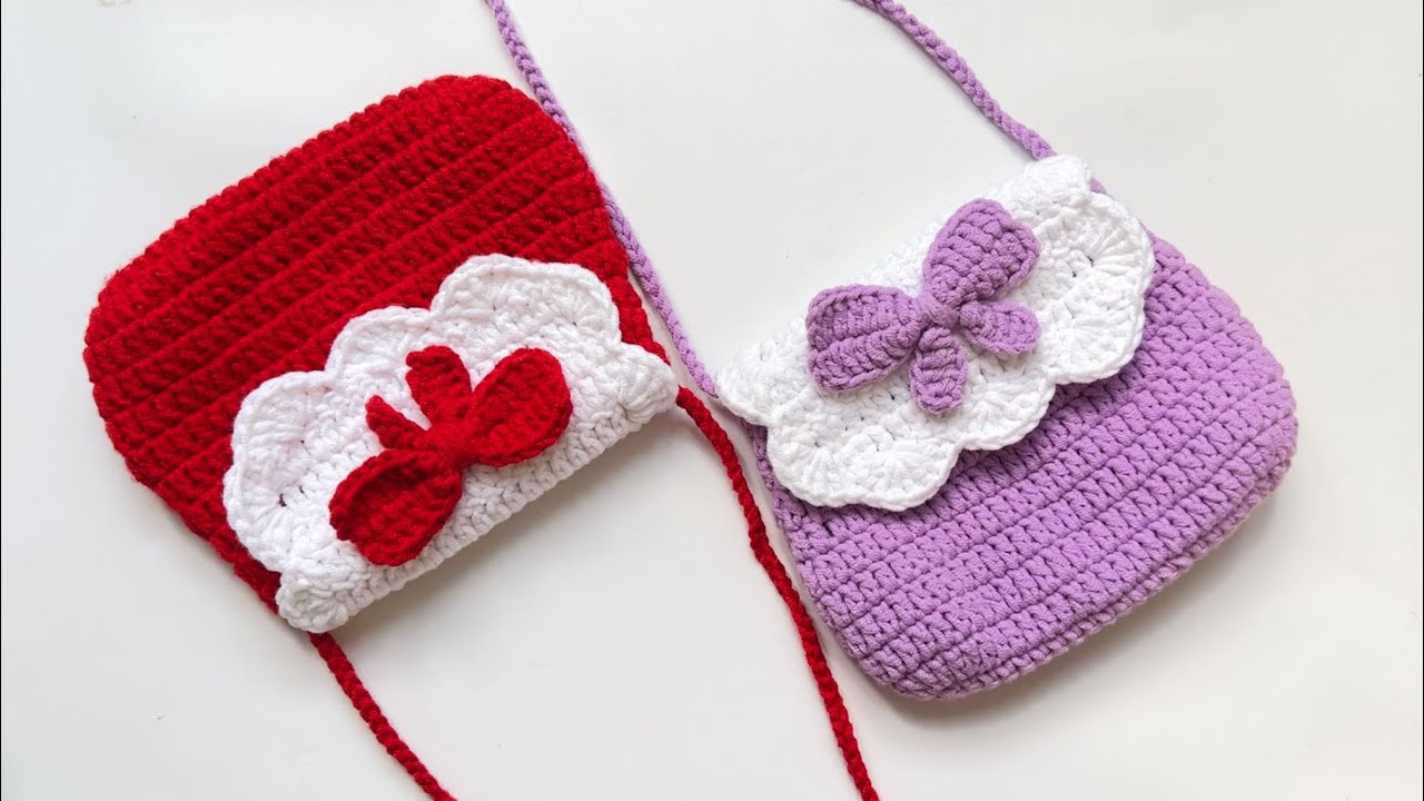 Crochet Bag 🧧 Hướng dẫn móc túi đựng Lì xì siêu dễ thương