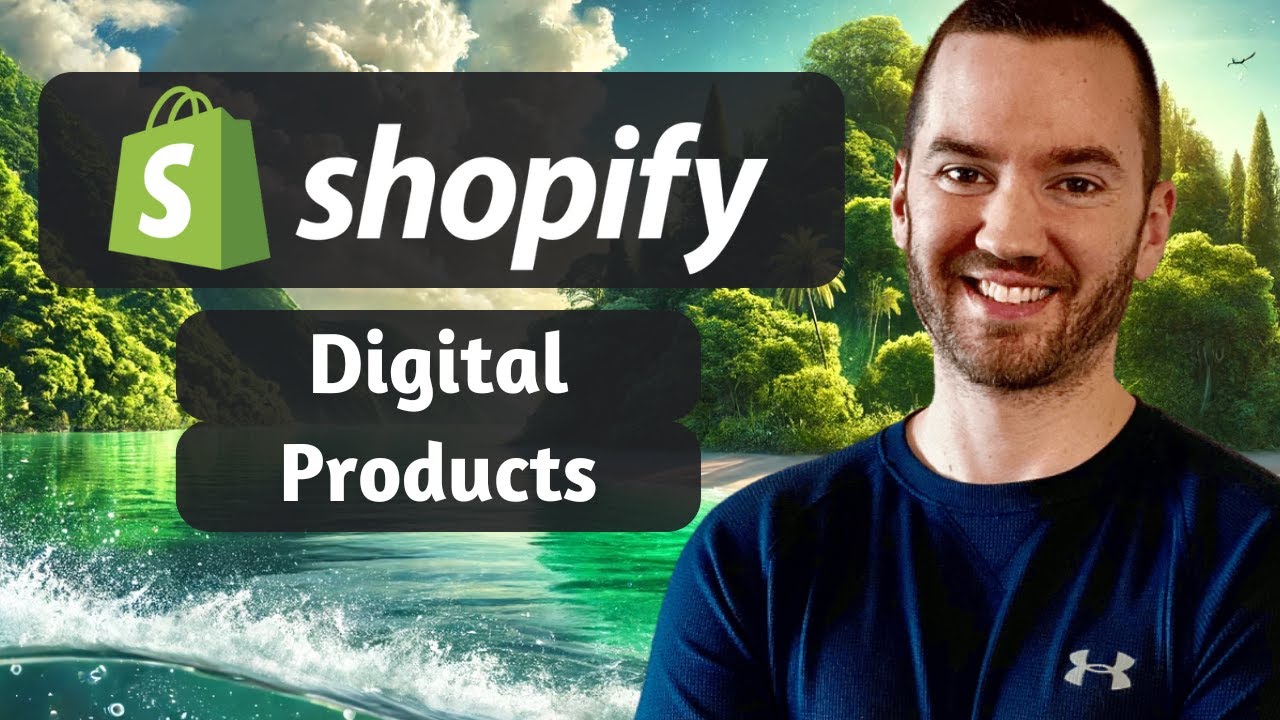 How To Sell Digital Products On Shopify 2024 (Shopify For Digital Products)