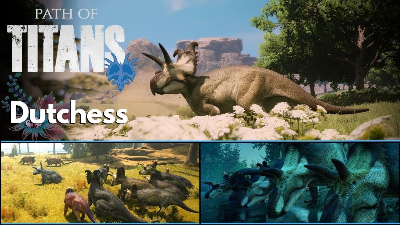 WWD Realism | The Motherhood Of An Albertaceratops, Nesting As Dutchess | Path Of Titans