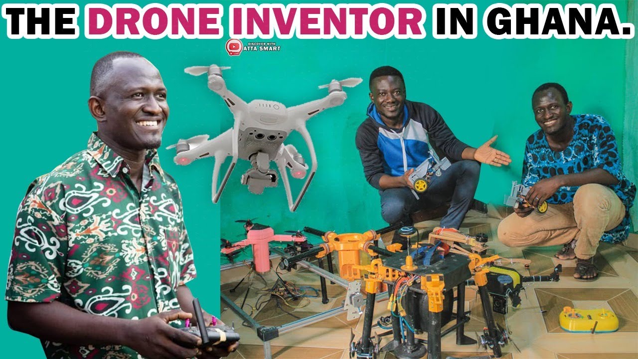 How a Ghanaian Inventor is Changing the Drone Industry with Multi-Purpose Drones!