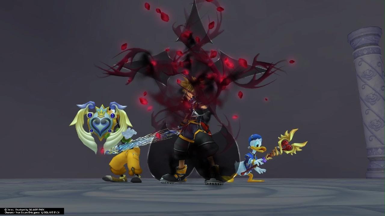 KINGDOM HEARTS 2 FM: Data Murluxia Boss Battle (Critical)