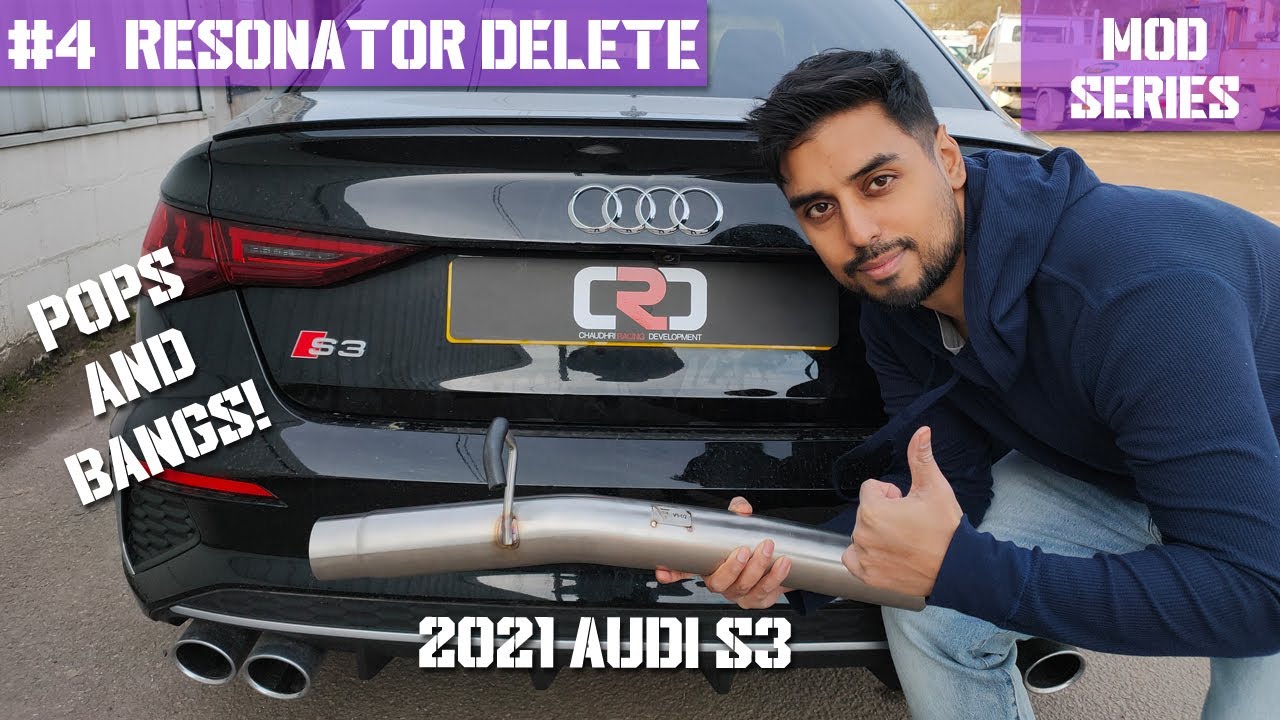 MAKING THE 2021 S3 LOUDER | RESONATOR DELETE | POPS AND BANGS | AUDI S3 8Y | PROGRESSIVE PARTS