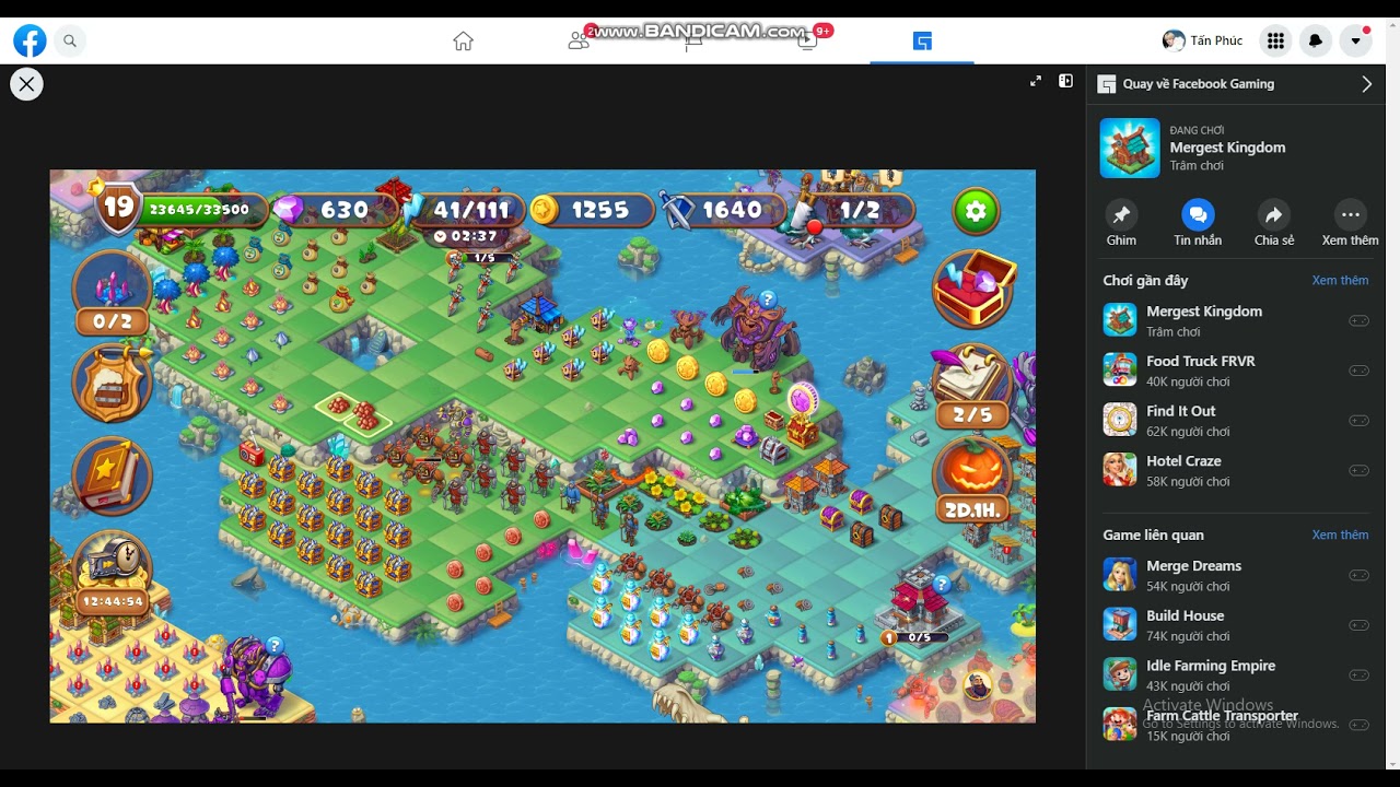 Mergest Kingdom - King's Barracks Lv5!!