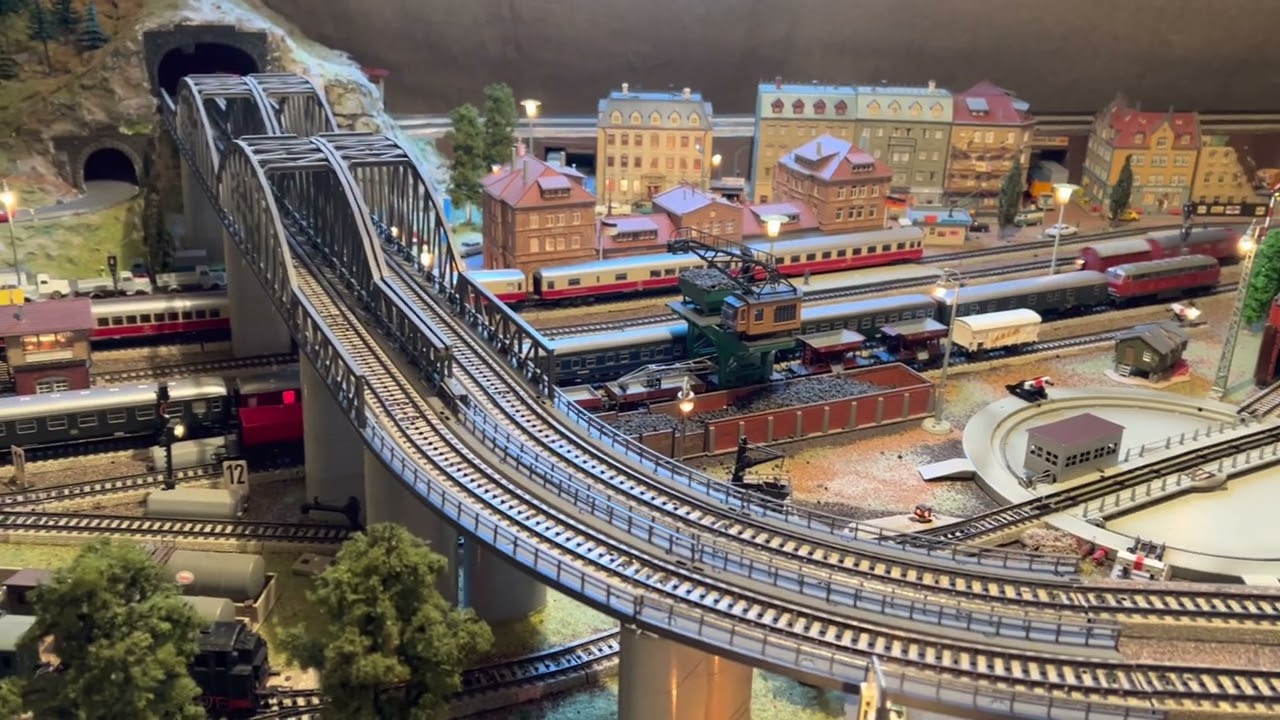 Märklin 3046 und G 800 auf M-Gleis Nostalgieanlage