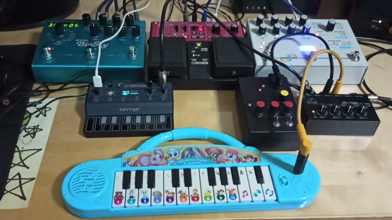 М.О.У.Б. drone ambient textures #dronemusic #ambientmusic #ambient #spacemusic #strymon #microcosm