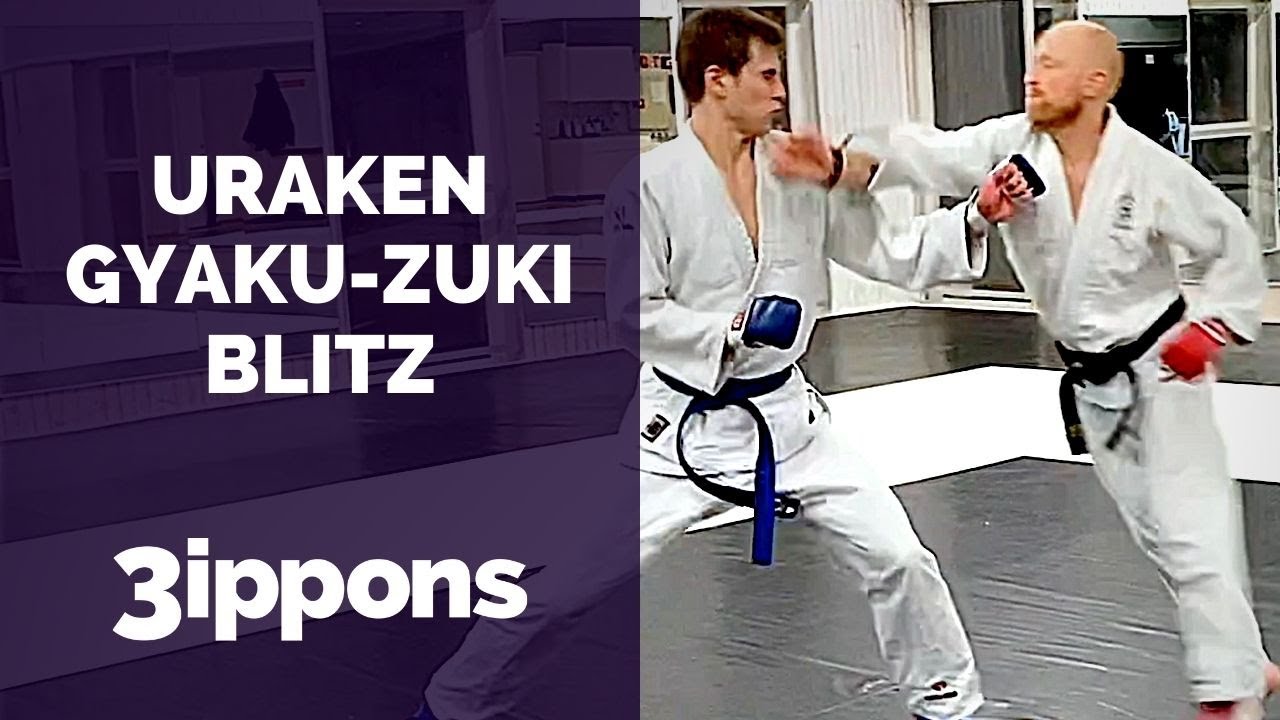 Striking: Uraken, gyaku zuki blitz – Ju-jitsu Fighting instructional