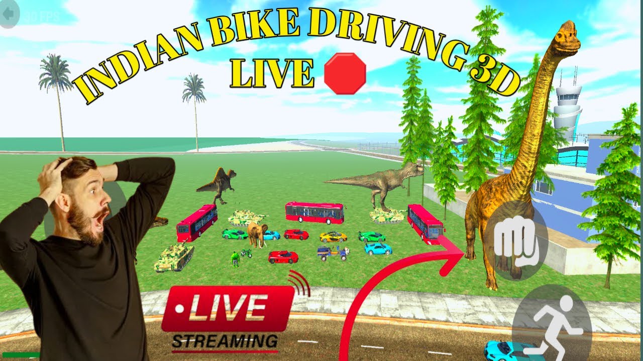 INDIAN BIKE DRIVING 3D LIVE 🛑 NEW MAP + NEW CODE 🛑#shorts #shortsfeed #live #indianbikedriving3d