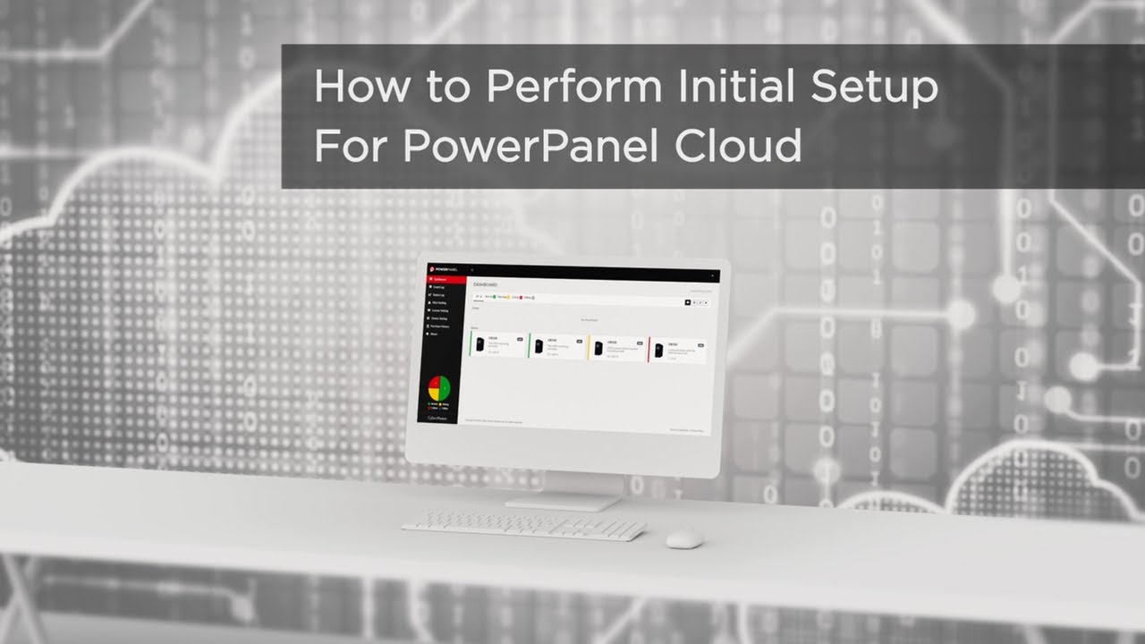 CyberPower PowerPanel Cloud - Initial Setup | FR CUS.