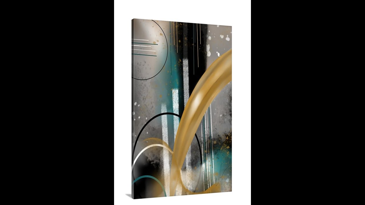Create a Stunning Abstract Digital Painting Easily