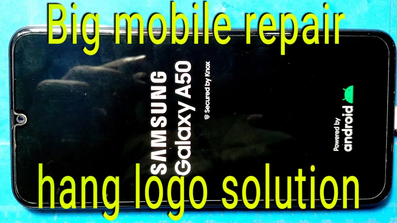 Samsung A50, A50s  hang on logo solution. Samsung m31s a50 & a50s hang problem solution..