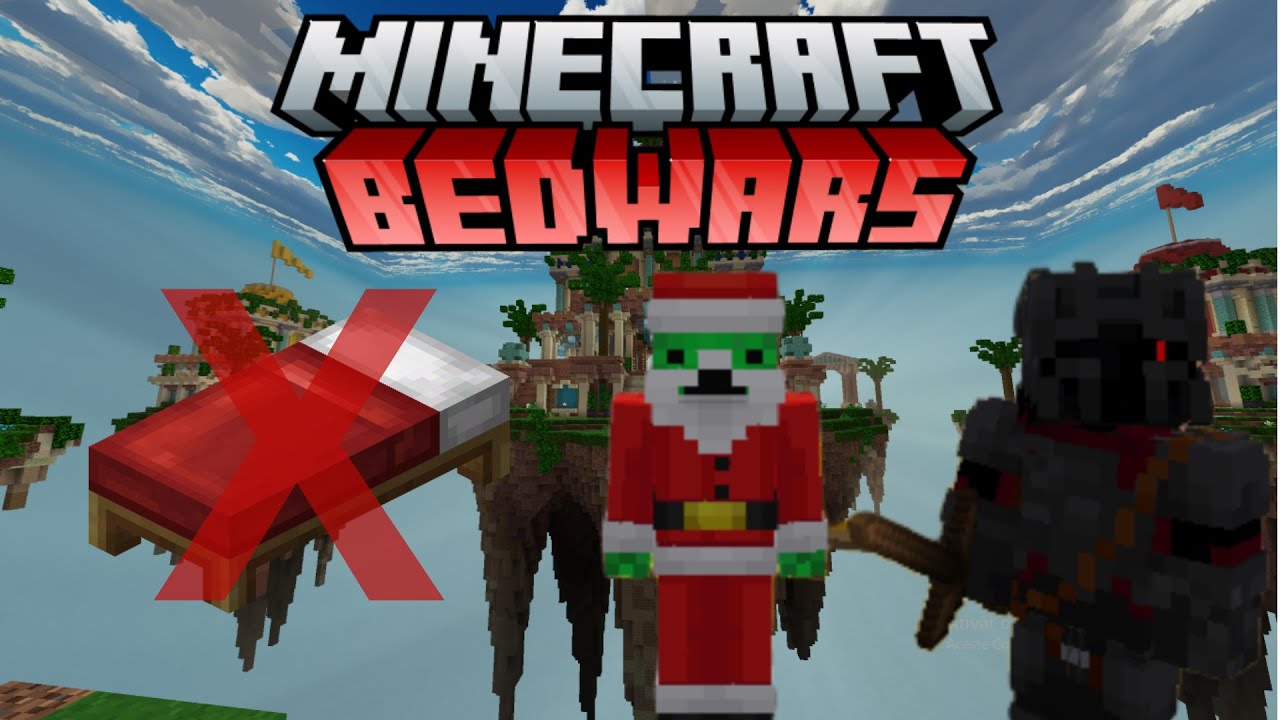 MINECRAFT BEDWARS: Ganhamos sem cama ?!