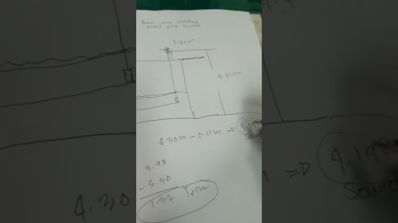 paano mag Sounding gamit ang ULLAGE