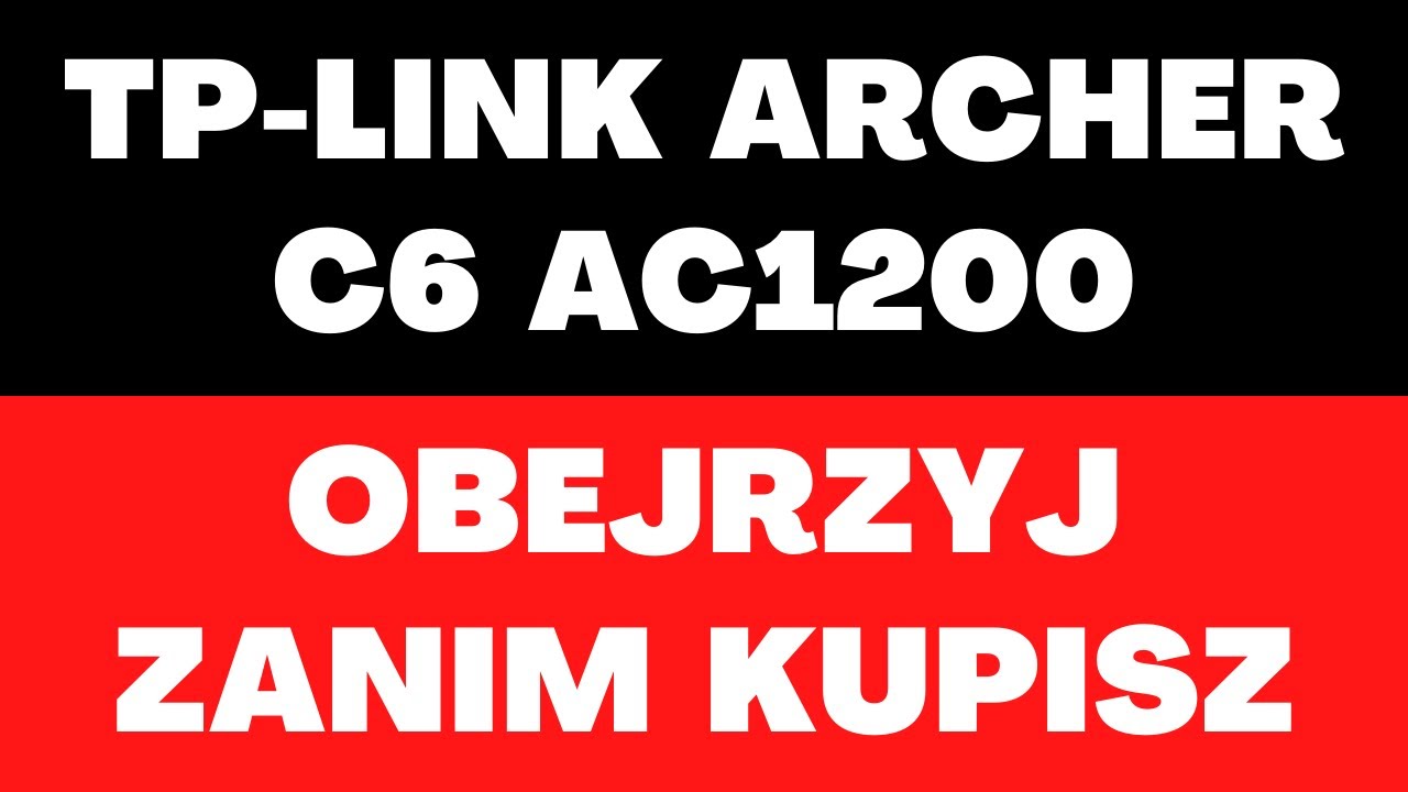Tp-Link Archer C6 Ac1200 (Router) - cena, szybkość, przepustowość, częstotliwość, porty, wymiary
