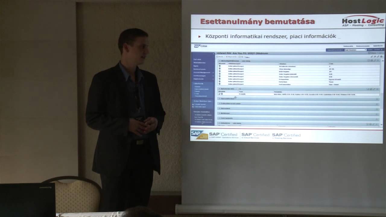 Minőségi értékesítői munka az SAP® CRM rendszer segítségével