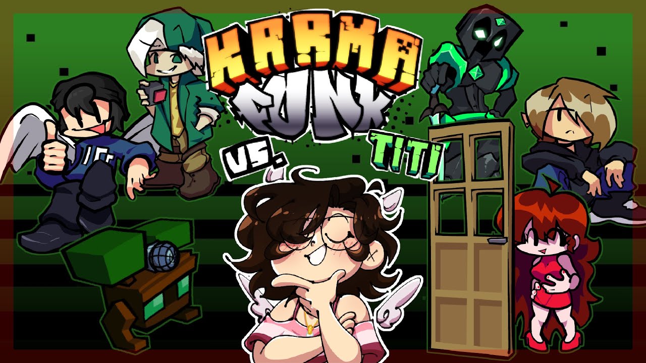 ACTUALLY A BOP?? | KARMAFUNK VS TITI MOD (Friday Night Funkin')
