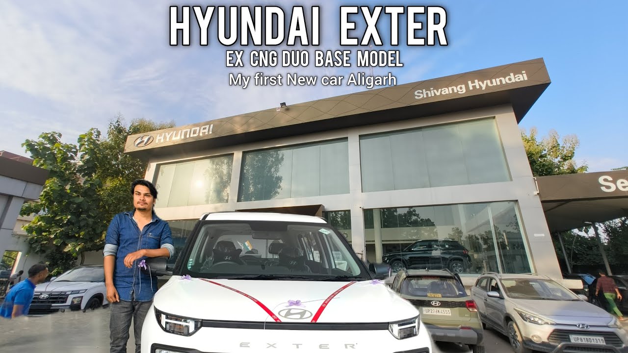 My first ☺️New Hyundai Exter EX CNG Duo Base ModelDetailed🚗 | Features..