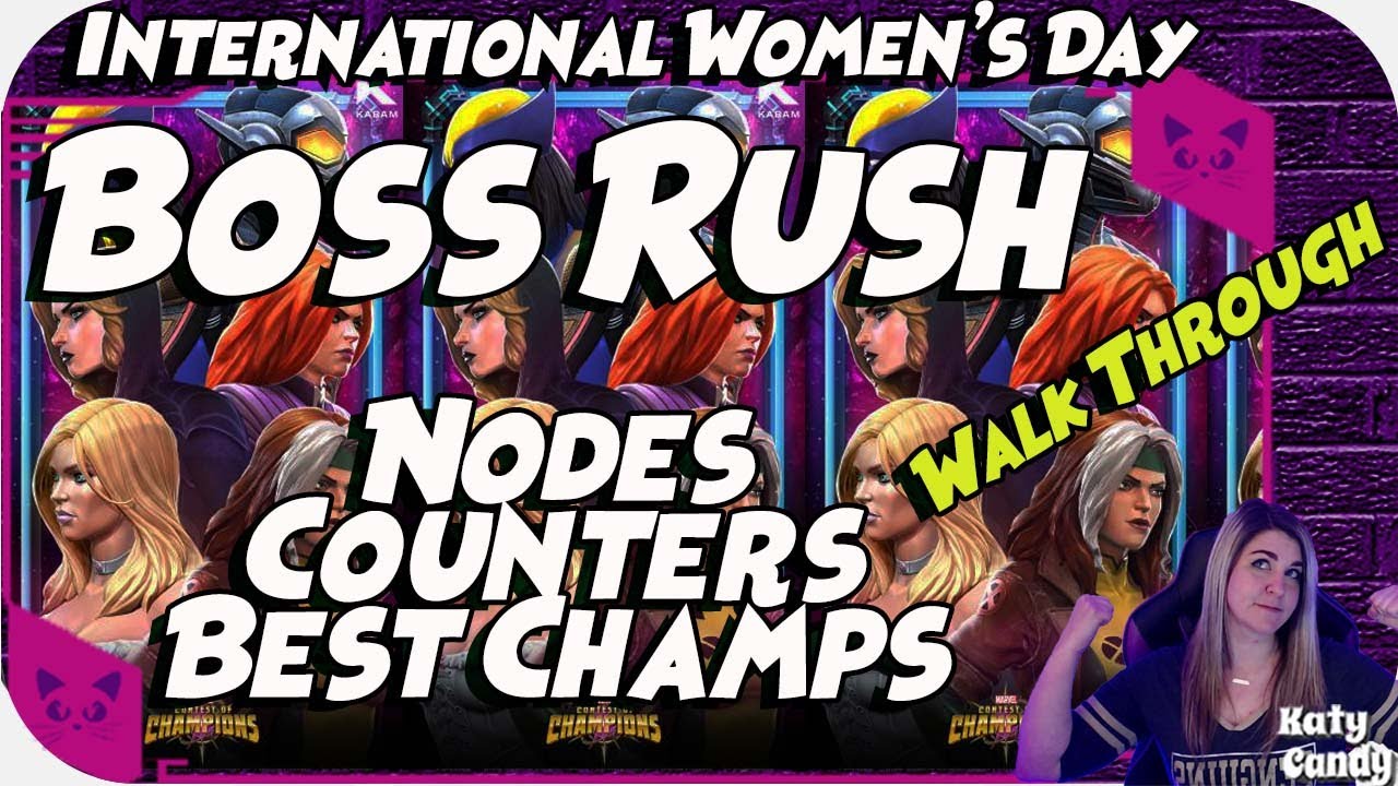 IWD Boss Rush Walk Through | Marvel Contest of Champions