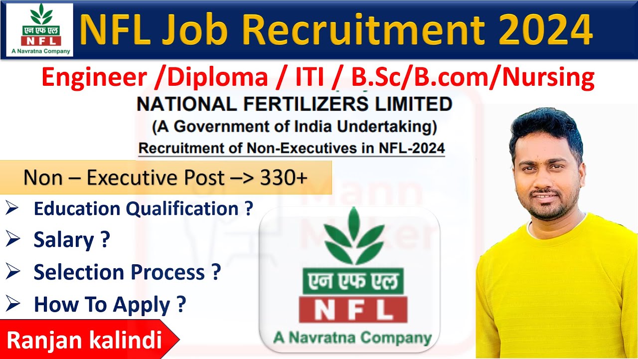 NFL Non Executive Job Notification | National Fertilizer Limited | Job update