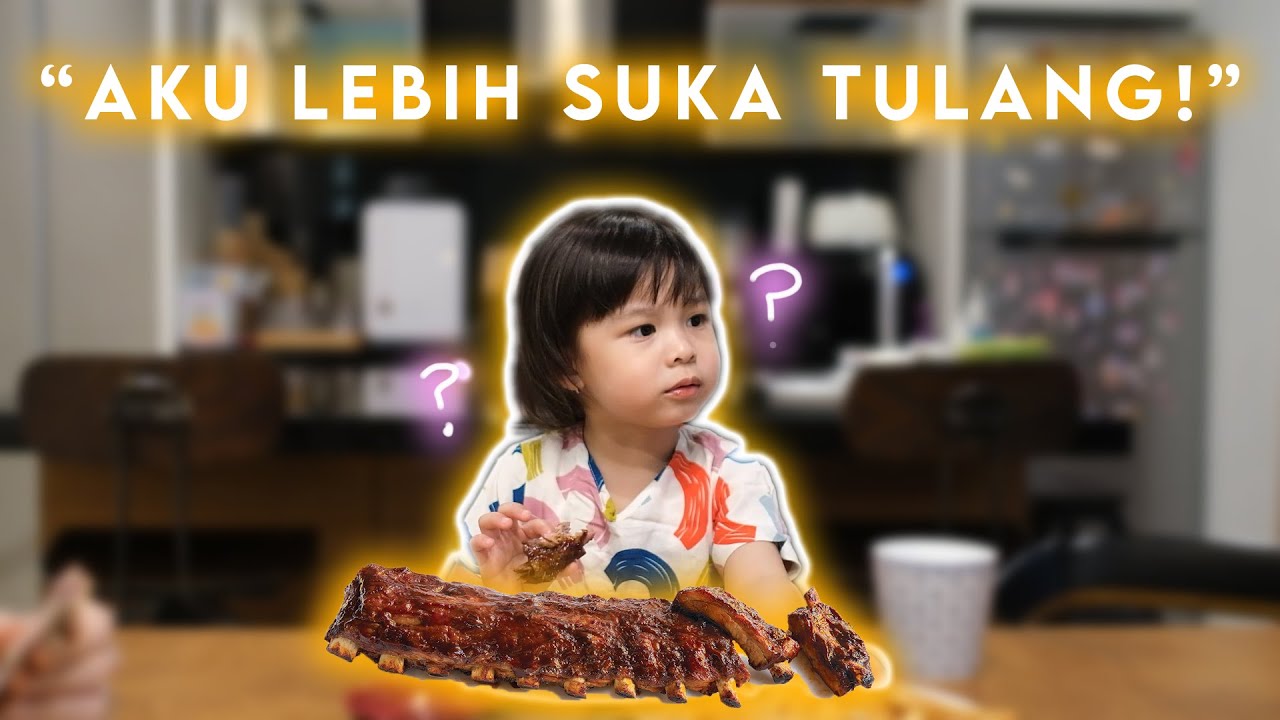 Nastusha’s MEAL TIME : MAKAN RIBS!! TAPI NASTUSHA LEBIH SUKA TULANGNYA??