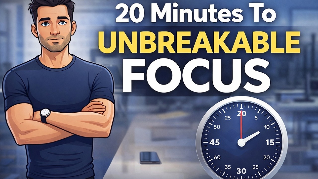 Protect 20 Minutes: The Simple Habit That Rebuilds Your Focus