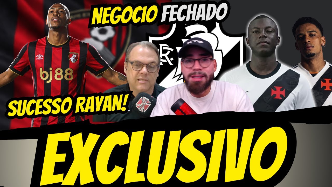 🚨EXCLUSIVO RAYAN NÃO JOGA MAIS NO VASCO! HINESTROZA CHEGANDO! ULTIMAS NOTICIAS DO VASCO.