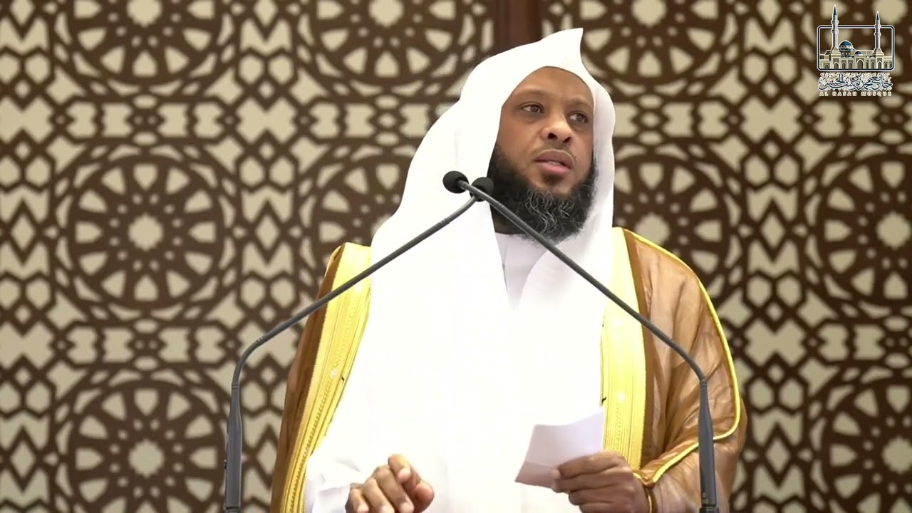 《روض الدعاء》خطبة الجمعة ▪︎ الشيخ توفيق الصايغ