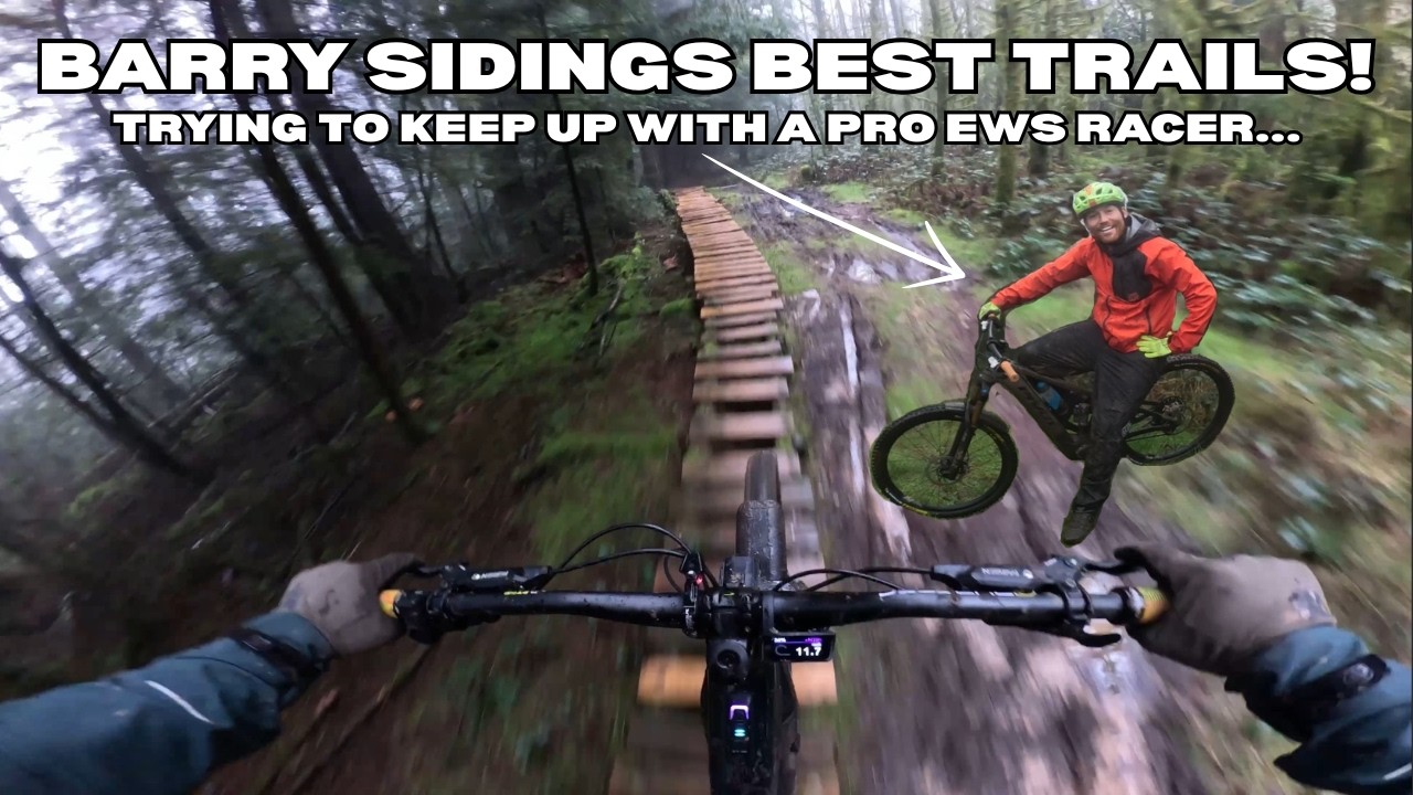 CAN I KEEP UP WITH A PRO EWS RACER AT BARRY SIDINGS?