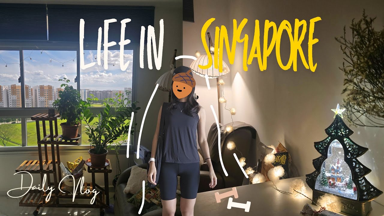 Life in Singapore | Realistic daily vlog of a salarywoman | Thank you for 500subs 💕