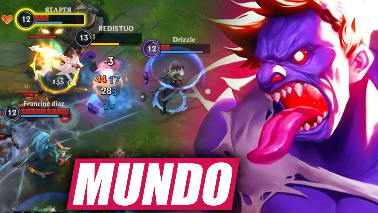 Wild Rift Mundo Still Strong in Baron Lane Season 12