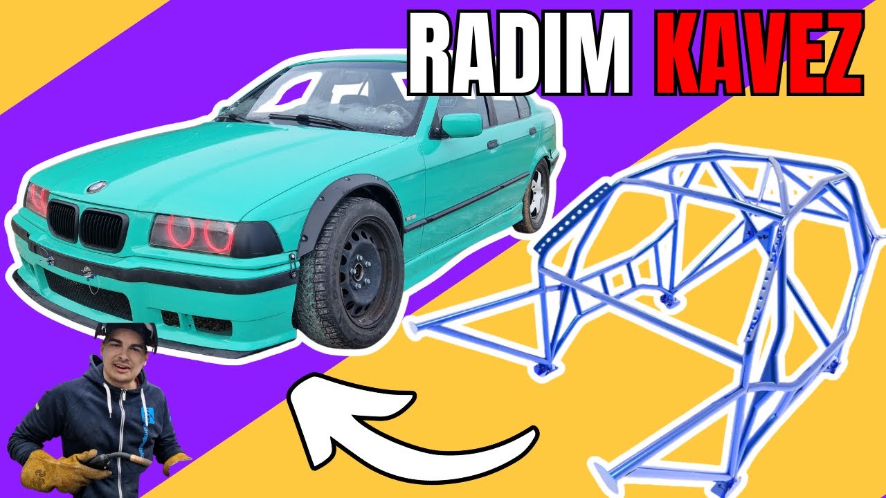 Priprema E36 za DRIFT Natjecanja 1.dio │Izrada KAVEZA│