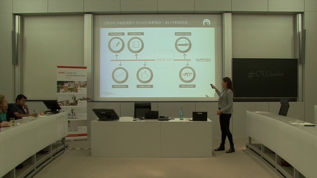GTEC Open Lecture | Freya Oehle, Founder of Spottster